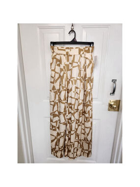 Parker The Angie Pants Wide Leg Size 2 Lark Brown